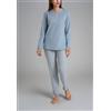 RAGNO Pigiama Lungo Donna Cotone Pile Invernale ART. DR91N1