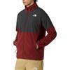 The North Face Pile da Uomo Pesante con Cerniera Integrale Glacier Rosso Codi...