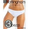 Nottingham 3 Slip donna cotone elasticizzato vita bassa art.3200 Nottingham