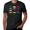 T-SHIRT MAGLIETTA UOMO MEN ESTATE Fiat 500 AUTO CLASSIC CAR CASUAL