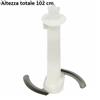BRAUN Lama Coltello 102mm Frullatore Minipimer 4179 4185 4187 4188 4189 4642