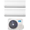 Midea Climatizzatore Midea Dual Split Xtreme 12+18 Con M4o-36Fn8-Q Wi-Fi