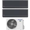 Panasonic Condizionatore Panasonic Dual Split Inverter Serie Etherea Dark 9+9 Cu-2Z41tbe