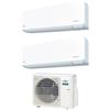 Fujitsu Climatizzatore Fujitsu Dual Split Invereter Kg 12+12 Con Aoyg18kbta2 Wi-Fi