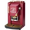 FABER PROMO MACCHINA CAFFE A CIALDE FABER PRO DELUXE CHERRY RED + 50 CIALDE TORALDO