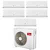 TCL Climatizzatore Tcl Penta Split Inverter Breezein 9+9+9+9+12 Mt4250 R-32 Wi-Fi