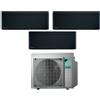 Daikin Condizionatore Daikin Bluevolution Trial Stylish Total Black 9+9+12 Wi-Fi Nero