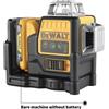 DEWALT Livella Laser 12 Linee 3 lati 360 Gradi Verticale Batteria 12V Con Caricatore