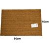 ARREDIAMO INSIEME S.A.S. Zerbino cocco naturale 40X60CM antiscivolo tappeto esterno raschia fango