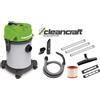 CLEANCRAFT BIDONE ASPIRAPOLVERE ASPIRATORE SOLIDI LIQUIDI UMIDO SECCO ASPIRATUTTO MOQUETTE