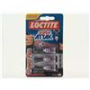 Loctite colla super Attak attack 1GR x3 LOCTITE per legno pelle plastica metallo univers