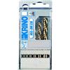 Krino 01155204 - HSS-CO Set Punte Rettificate In Cobalto Per Acciaio Inox - 6 Pe