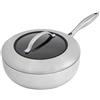 Scanpan - PADELLA FONDA "CTX" CON COPERCHIO IN VETRO CM Ø26(18,3)/L3,7