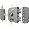 CR Serrature Serratura a pompa con cilindro Chiusura quintupla con scrocco e Co. CR Serrature