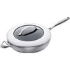 Scanpan - PADELLA ALTA CTX CON COPERCHIO IN VETRO CM Ø32X10,7/L 4,5