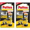 Pattex 2pz Pattex Millechiodi Forte e Rapido Colla di Montaggio Fissaggio Immediato
