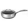 Scanpan - PADELLA FONDA "HAPTIQ" CON COPERCHIO IN VETRO CM Ø26X6,5
