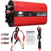 3000W 12V 24V 48V Turbina eolica Generatore Inverter Ibrido Solare Regolatore