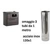 K-LINE CUCINA STUFA A LEGNA K-LINE POPULAR Kw 7,9 con forno