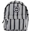 HYPE ZAINO HYPE BACKPACK americano VINYL STRIPE JUSTHYPE scuola NERO BIANCO