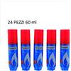 Grecoshop 24 x GAS butano RICARICA ACCENDINI FORMULA 60ml bomboletta