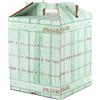 ONLY BOXES Confezione da 10 scatole di cartone per lotto e cestini natalizi, confezione da 10 pezzi con stampa natalizia per regalo panera, bottiglie, spedizione lotto, capacità per 9 bottiglie