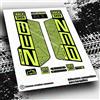 ADESIVI ROCKSHOX ZEB ULTIMATE, COMPATIBILI CON GLI ADESIVI FORBEL WP519...