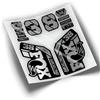 WP433 ADESIVI FORCELLA FOX 38 FACTORY 2021 - 2024 SET DECALS