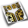- Senza marchio/generico - WP433 ADESIVI FORCELLA FOX 38 FACTORY 2021 - 2024 SET DECALS