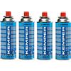 KEMPER BOMBOLETTA CARTUCCIA A GAS KEMPER 577 SMART 227GR 390ML GAS BUTANO -- 4 PEZZI --