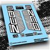 ADESIVI ROCKSHOX ZEB ULTIMATE, COMPATIBILI CON GLI ADESIVI FORBEL WP519...