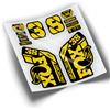 WP433 ADESIVI FORCELLA FOX 38 FACTORY 2021 - 2024 SET DECALS