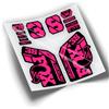 WP433 ADESIVI FORCELLA FOX 38 FACTORY 2021 - 2024 SET DECALS