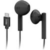 SBS Studio Mix 65c Cuffie Cablato In-ear Musica e Chiamate USB tipo-C Nero