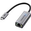 Cable Matters Adattatore da USB C a Ethernet 5 Gb velocità di rete 5 Gigabit adattatore da USB
