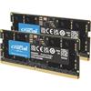 Crucial RAM DDR5 64GB Kit (2x32GB) 4800MHz SODIMM, Memoria per PC Laptop/Notebook, Mini PC, CL40 - CT2K32G48C40S5
