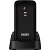 SAIET Telefono Cellulare SAIET SCUDOTRE SCUDO 3 2,4" Flip Attivo SOS NERO