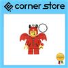 Lego - Porta Chiave - Portachiavi con Led - Torcia- h8cm - Diavolo Devil