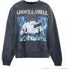 SAINT Mxxxx Felpa girocollo SAINT Mxxxx GHOST IN THE SHELL nera