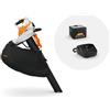 STIHL SOFFIATORE ASPIRATORE-TRITURATORE SHA 56 BATTERIA E CARICATORE INCLUSI
