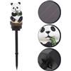 Lampade Esterne Solari Decorazioni Per Prato All'aperto Arredamento Panda