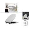 BELLOTTI srl Copriwater Tavoletta WC Bagno in Legno Mdf Universale Bianco