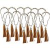 12 Pcs Anelli Per Tende in Metallo Ganci Gancio Appendiabiti Doccia