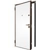 CAPALDO Porta Blindata Con Controtelaio Casse 3 Bianco 80X210 Sx