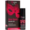 ORGIE COMPANY Gel intimo Donna Stimolante she spot Azione Vibrante Riscaldante Libido