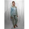 NOI DI NOTTE Pigiama Donna Lungo Cotone Felpato ART. FA009277