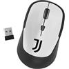 TECHMADE Mouse Wireless Techmade Juventus Ufficiale Bianco USB Nano DPI Regolabile