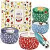 Does not apply Regali Natale, Candele Profumate Regalo, Set Candele Profumate 4X4,4 Oz, per Ann