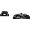 Thule Set 4 Piedi per Barre portatutto Edge Flush Rail & 721300 portapacchi, grigio, 86 cm