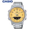 Casio AMW-880D-9A | Orologio da uomo combinato Ana-Digi | Quadrante giallo | ...